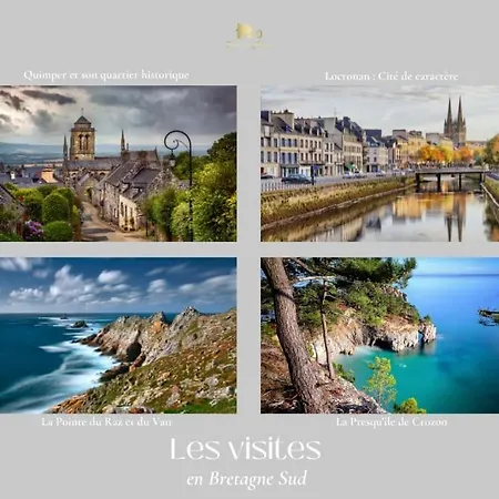Macasa, Vue Mer, Cosy, Parking Prive, Gr34 2 Personnes Appartement Clohars-Carnoët