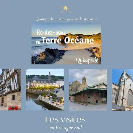 Macasa, Vue Mer, Cosy, Parking Prive, Gr34 2 Personnes Clohars-Carnoët
